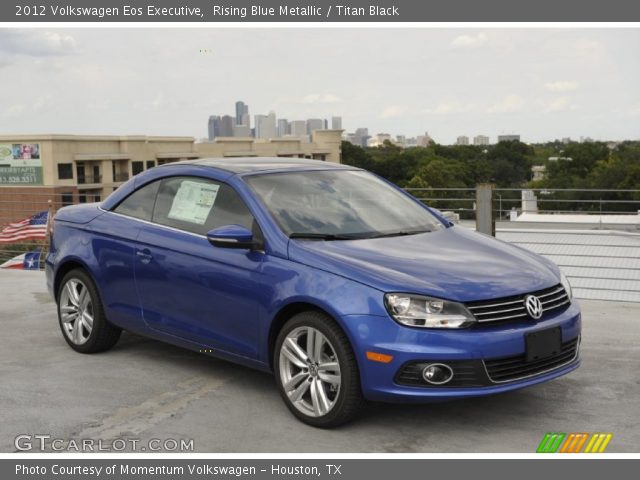 2012 Volkswagen Eos Executive in Rising Blue Metallic