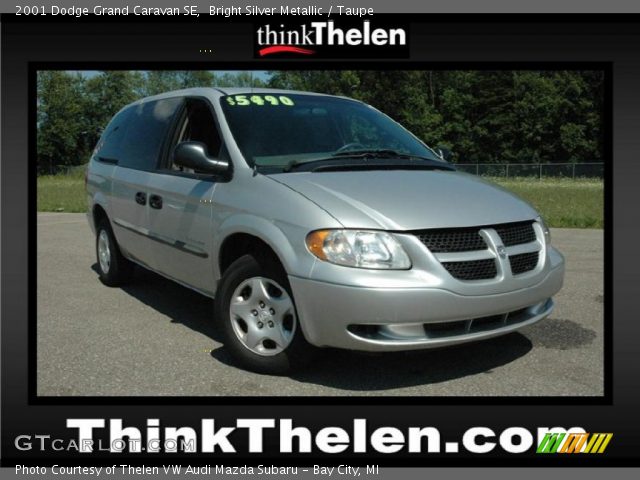 2001 Dodge Grand Caravan SE in Bright Silver Metallic