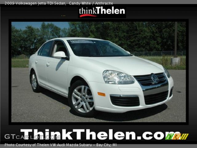 2009 Volkswagen Jetta TDI Sedan in Candy White