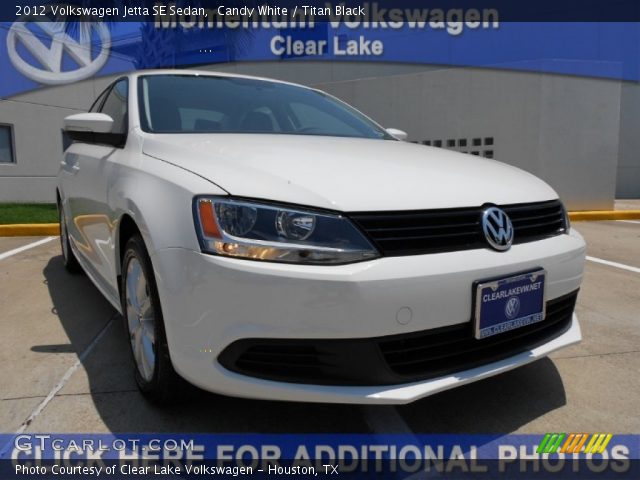 2012 Volkswagen Jetta SE Sedan in Candy White