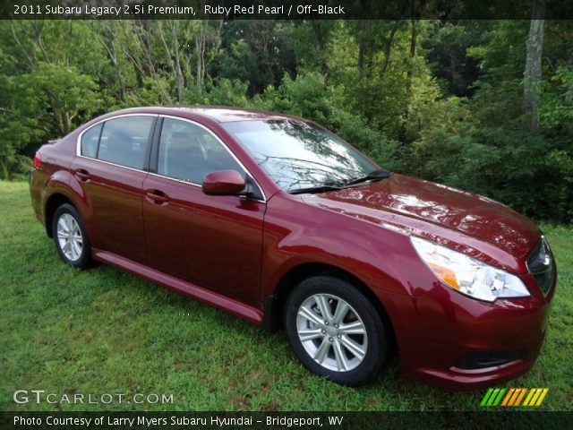 2011 Subaru Legacy 2.5i Premium in Ruby Red Pearl