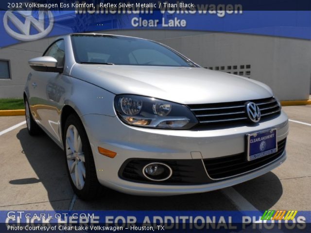 2012 Volkswagen Eos Komfort in Reflex Silver Metallic