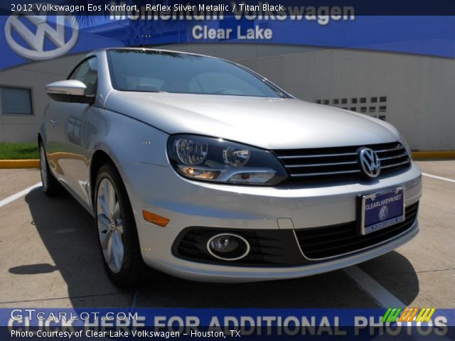 2012 Volkswagen Eos Komfort in Reflex Silver Metallic