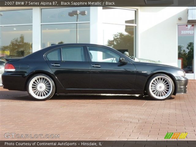 2007 BMW 7 Series Alpina B7 in Black Sapphire Metallic