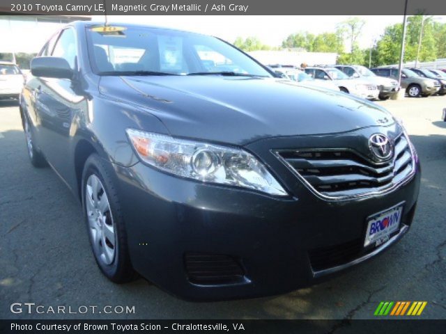 2010 Toyota Camry LE in Magnetic Gray Metallic