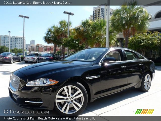 2011 Jaguar XJ XJ in Ebony Black