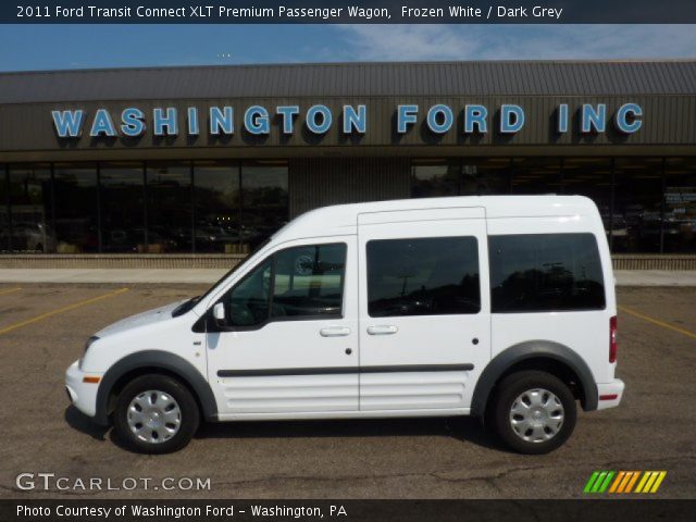 2011 Ford Transit Connect XLT Premium Passenger Wagon in Frozen White