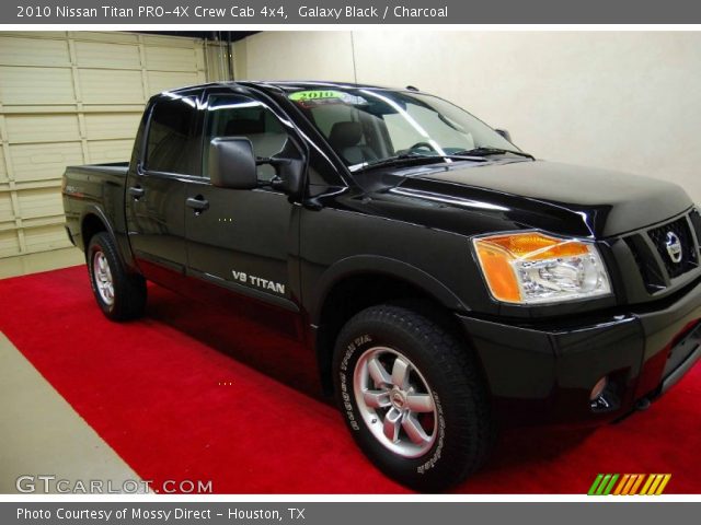 2010 Nissan Titan PRO-4X Crew Cab 4x4 in Galaxy Black