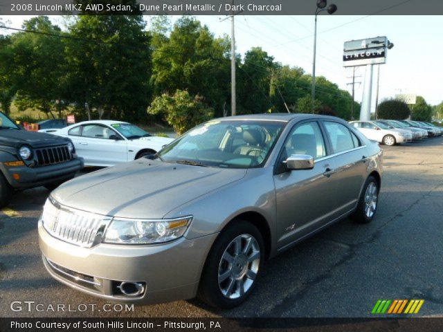 2008 Lincoln MKZ AWD Sedan in Dune Pearl Metallic