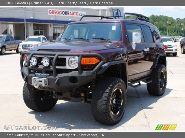 2007 Toyota FJ Cruiser 4WD in Black Cherry Pearl