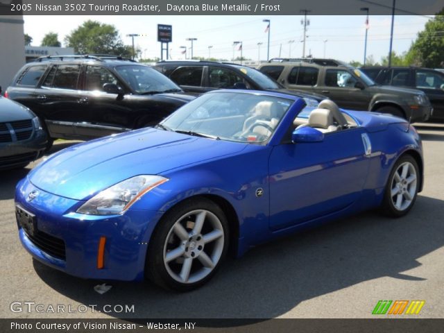 2005 Nissan 350Z Touring Roadster in Daytona Blue Metallic