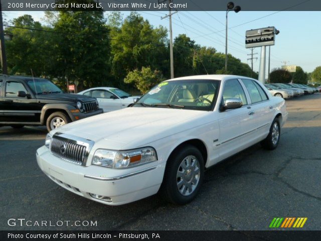 2008 Mercury Grand Marquis LS in Vibrant White