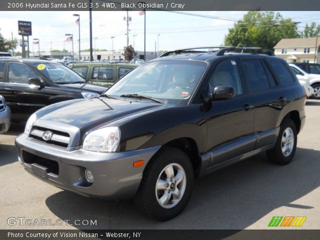 2006 Hyundai Santa Fe GLS 3.5 4WD in Black Obsidian