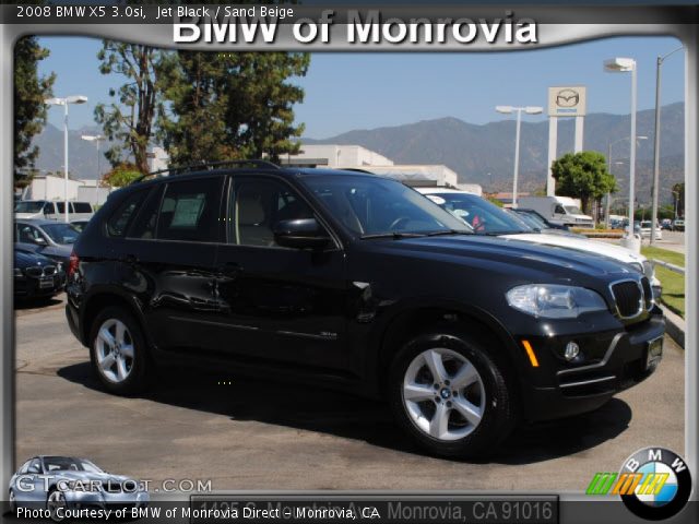 2008 BMW X5 3.0si in Jet Black