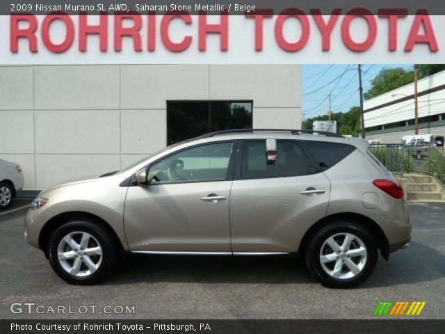 2009 Nissan Murano SL AWD in Saharan Stone Metallic