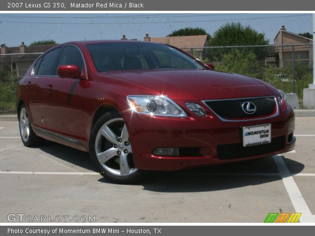 2007 Lexus GS 350 in Matador Red Mica