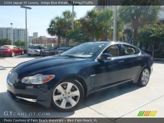 2009 Jaguar XF Luxury in Indigo Blue Metallic