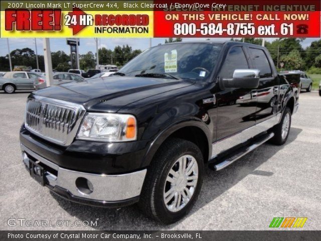2007 Lincoln Mark LT SuperCrew 4x4 in Black Clearcoat