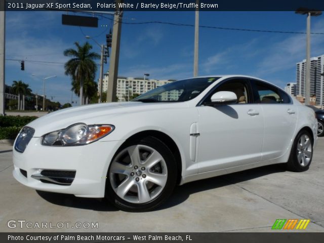 2011 Jaguar XF Sport Sedan in Polaris White