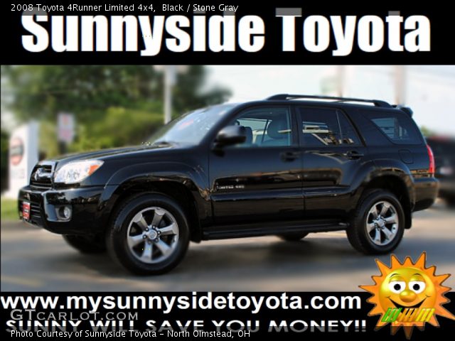 2008 Toyota 4Runner Limited 4x4 in Black