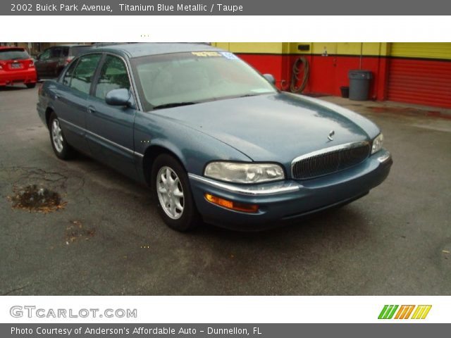 2002 Buick Park Avenue  in Titanium Blue Metallic
