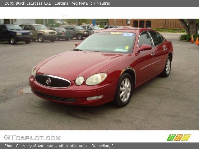 2005 Buick LaCrosse CXL in Cardinal Red Metallic