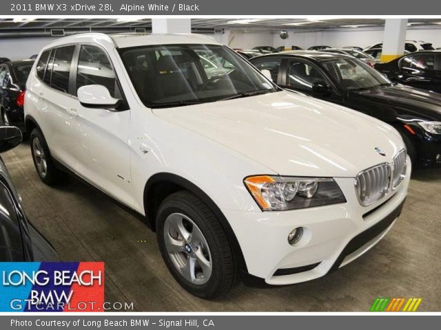 2011 BMW X3 xDrive 28i in Alpine White