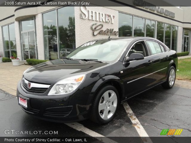 2008 Saturn Aura XE in Carbon Flash Black