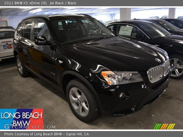 2011 BMW X3 xDrive 28i in Jet Black