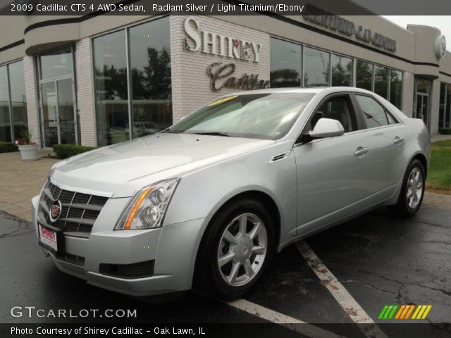 2009 Cadillac CTS 4 AWD Sedan in Radiant Silver