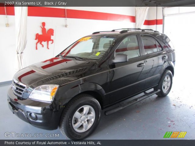2007 Kia Sorento LX in Black