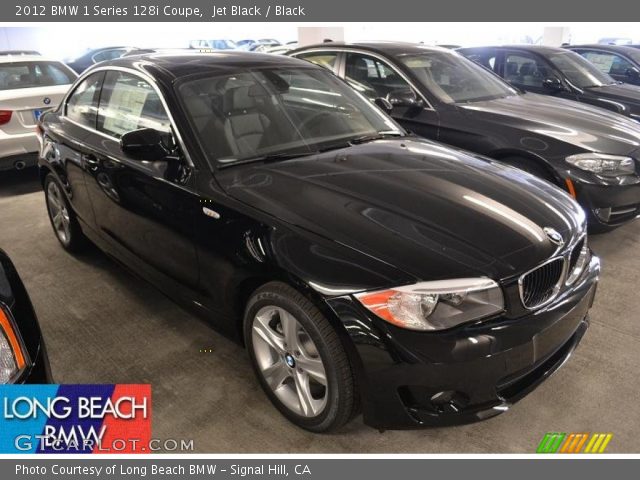 2012 BMW 1 Series 128i Coupe in Jet Black