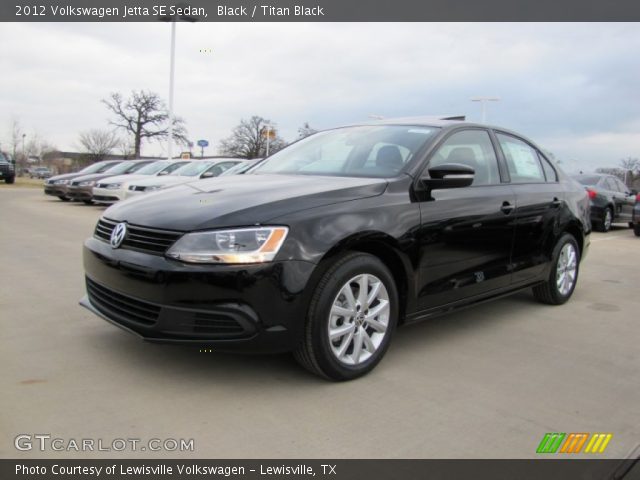 2012 Volkswagen Jetta SE Sedan in Black