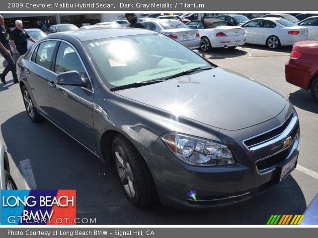 Dark Gray Metallic 2009 Chevrolet Malibu Hybrid Sedan Anium 2009 Chevrolet Malibu Hybrid Sedan
