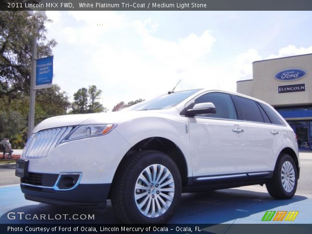 2011 Lincoln MKX FWD in White Platinum Tri-Coat