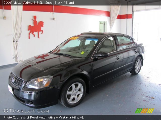 2006 Nissan Altima 3.5 SL in Super Black