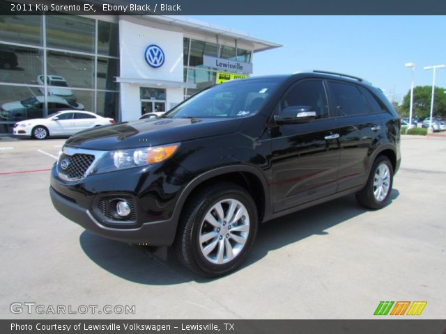 2011 Kia Sorento EX in Ebony Black