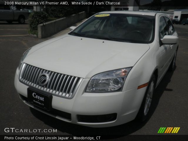 2008 Mercury Milan V6 Premier AWD in White Suede