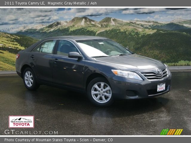 2011 Toyota Camry LE in Magnetic Gray Metallic
