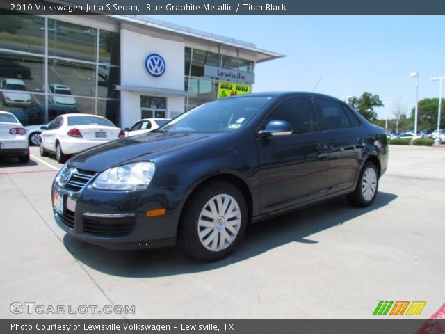 2010 Volkswagen Jetta S Sedan in Blue Graphite Metallic