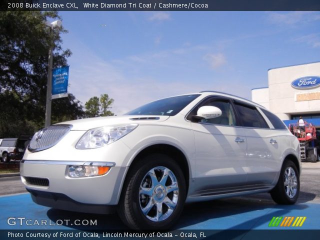 2008 Buick Enclave CXL in White Diamond Tri Coat