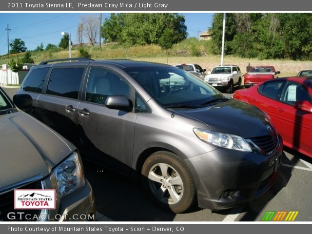 2011 Toyota Sienna LE in Predawn Gray Mica