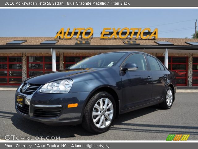 2010 Volkswagen Jetta SE Sedan in Blue Graphite Metallic