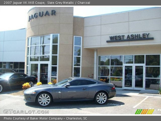 2007 Jaguar XK XK8 Coupe in Slate Grey Metallic