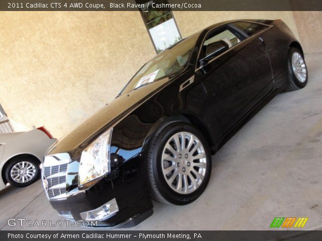 2011 Cadillac CTS 4 AWD Coupe in Black Raven