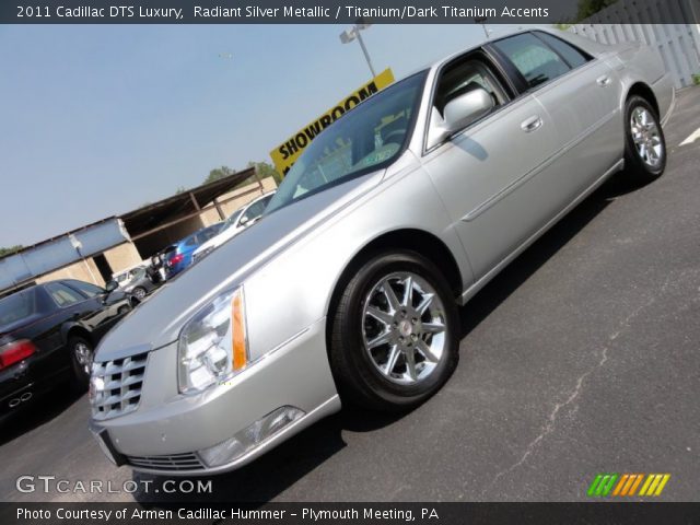 2011 Cadillac DTS Luxury in Radiant Silver Metallic