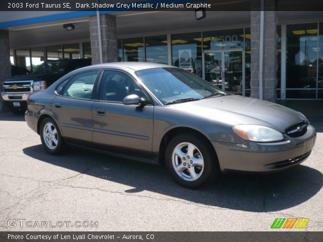 2003 Ford Taurus SE in Dark Shadow Grey Metallic