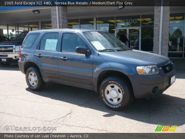 2005 Ford Escape XLS 4WD in Norsea Blue Metallic