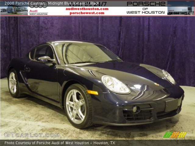 2008 Porsche Cayman  in Midnight Blue Metallic