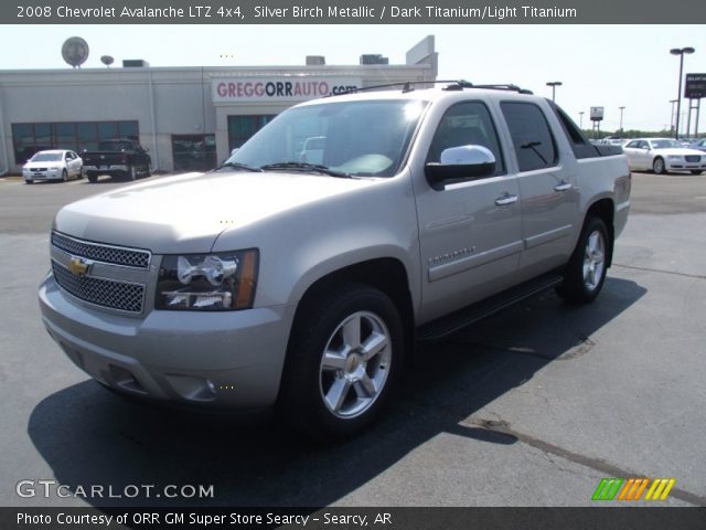 2008 Chevrolet Avalanche LTZ 4x4 in Silver Birch Metallic